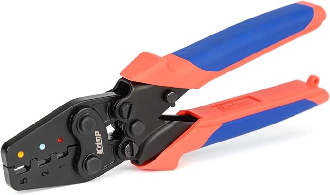 iCrimp Handy Ratchet Wire Crimping Tool, for AWG22-10 Heat Shrink Connectors