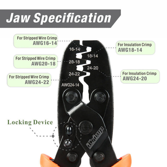 Jaw specification
