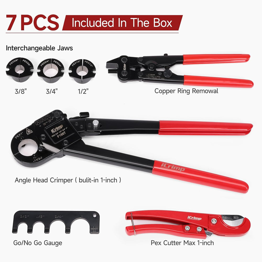 7 PCS included in the box
