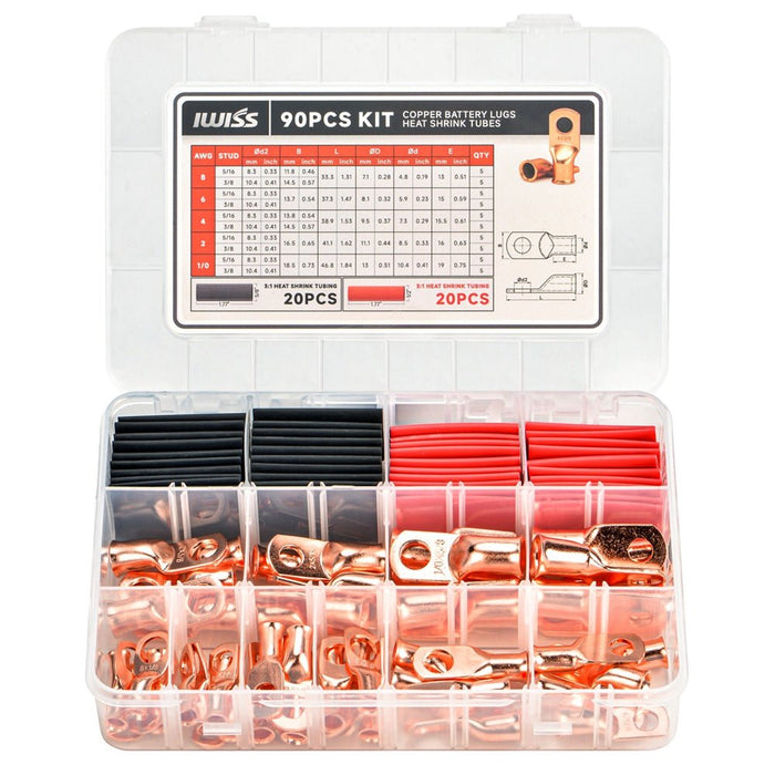 Copper Battery Lugs Assortment
