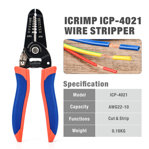 ICP-4021 Wire Stripper and Cutter