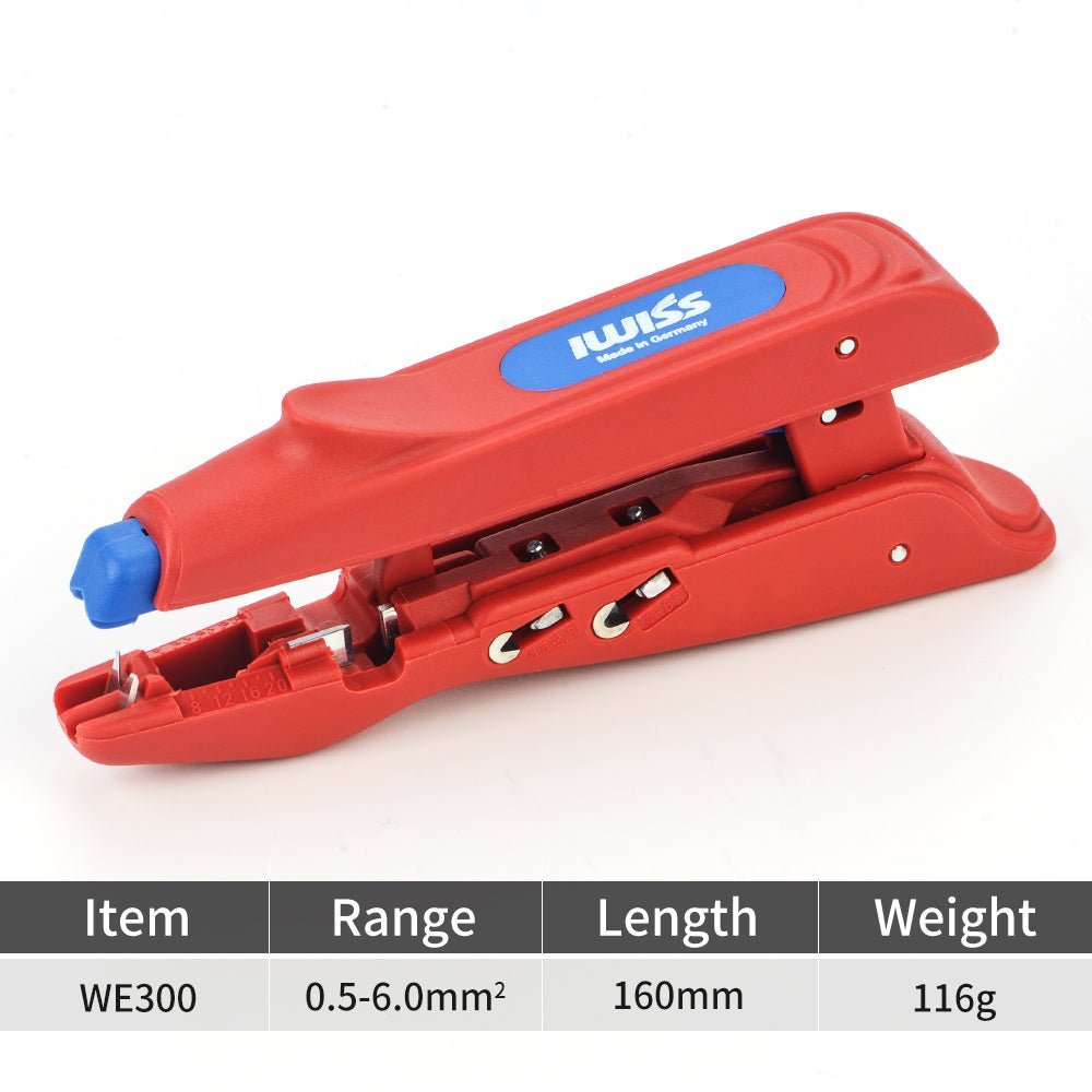 IWISS IWE-300 automatic wire stripper and ferrule crimper