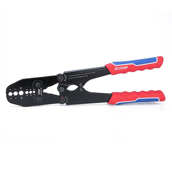 IWS-0810N Battery Cable Crimper for AWG8,6,4,2,1,1/0 Electrical Copper Battery Lugs