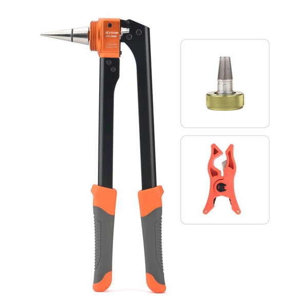 3/4-Inch Auto Rotation PEX Expansion Tool for Uponor Wirsbo ProPEX, PowerPEX PEX Fittings with PEX Tubing Cutter