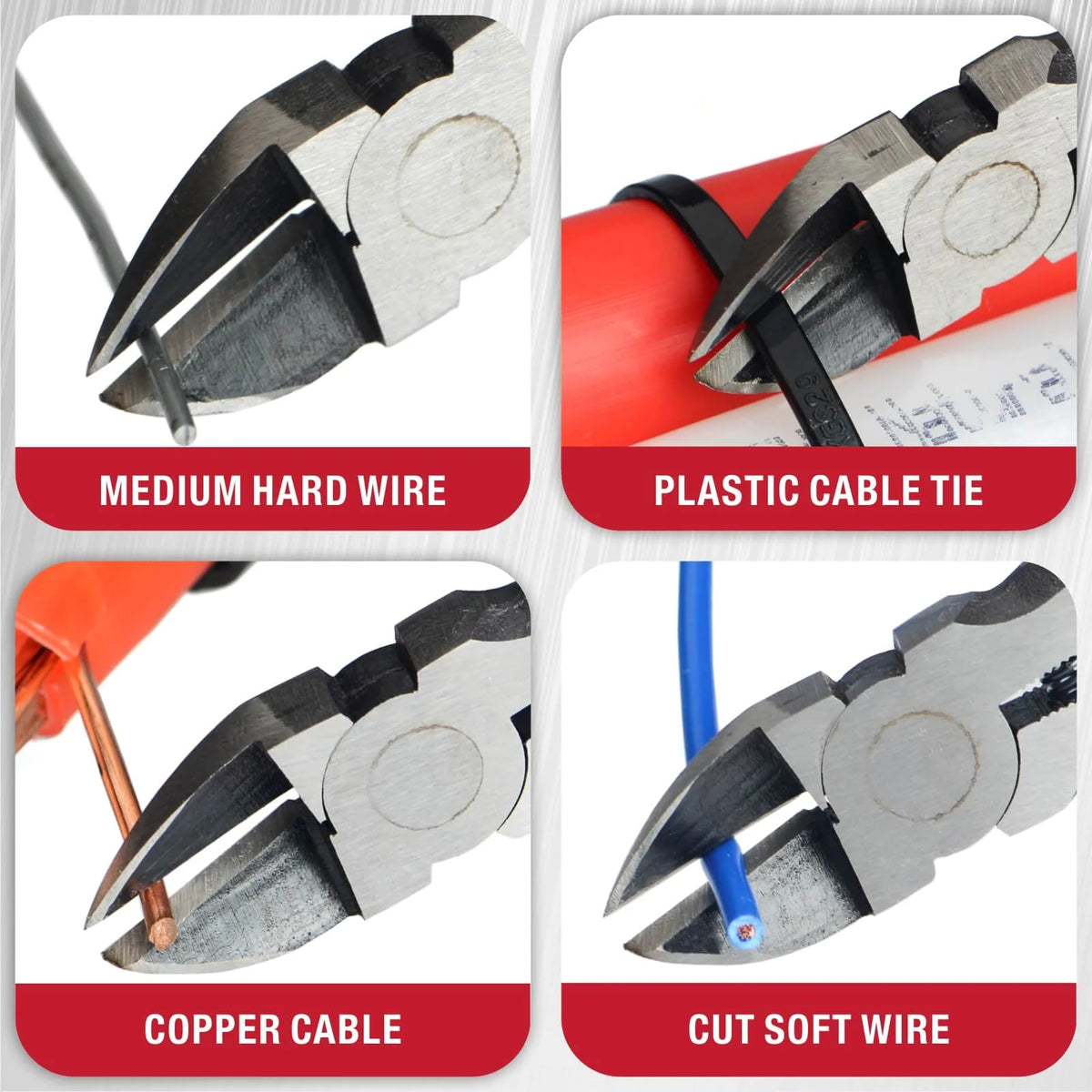 5 Inch Diagonal Flush Cutter Application