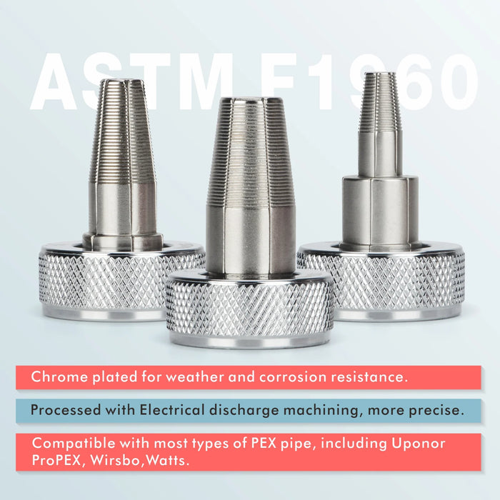 ASTM F1960 PEX Expander head