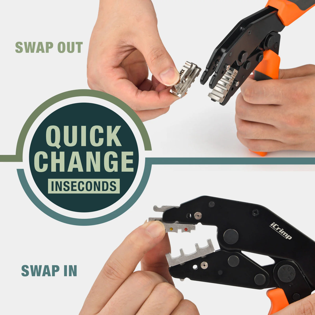 Quick Change in seconds