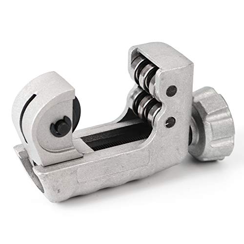 iCrimp Close Quarters Mental Tubing Cutter, 3/16" to 1¹⁄8" CSST Gas Piping, Copper, Brass, Stainless Steel Pipes c/w 1 Replacement Blade