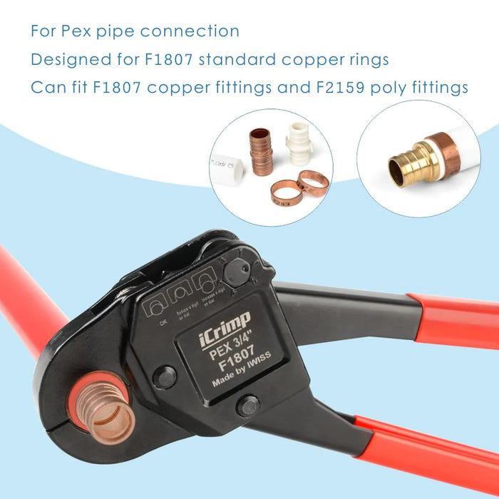 For pex pipe connection