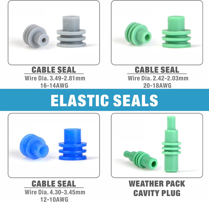 Elastic seals