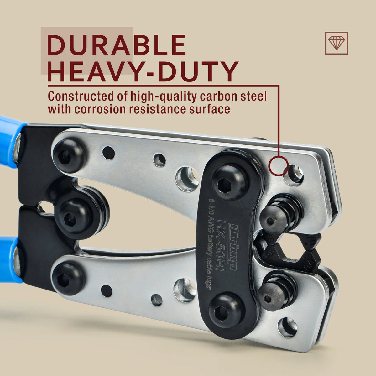 Durable heavy duty Crimping Pliers