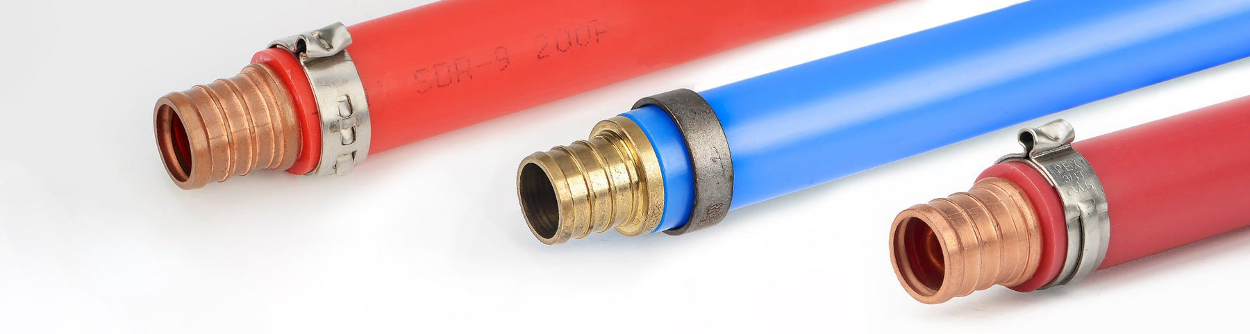 Crimped and Clamped PEX