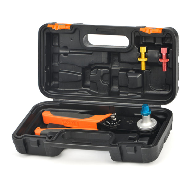 AWG12-8 Deutsch Crimper for Solid Contacts & Harting HAN C, HAN D, HAN E Heavy Duty Contacts
