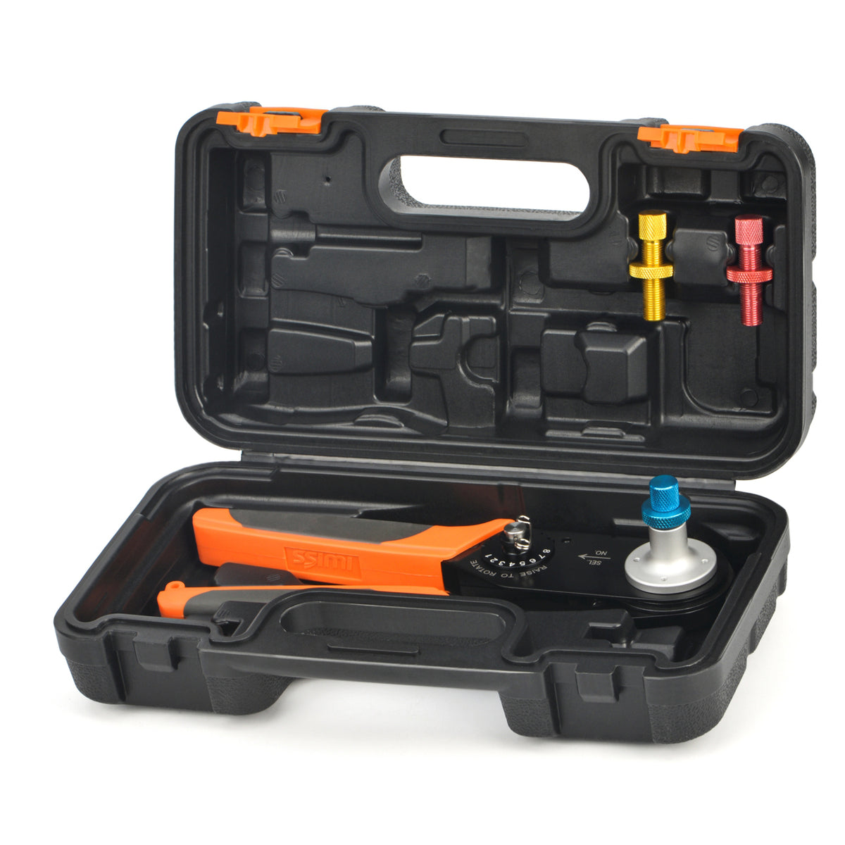HD-0812D AWG12-8 Deutsch Solid Contacts Crimping Tool Kit — iCrimp