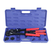 Angled Head PEX Pipe Crimping Tool Kit 