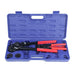 Angled Head PEX Pipe Crimping Tool Kit 