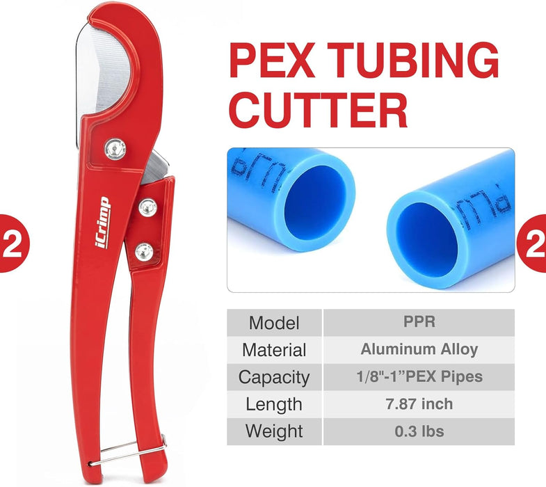 PEX tubing cutter