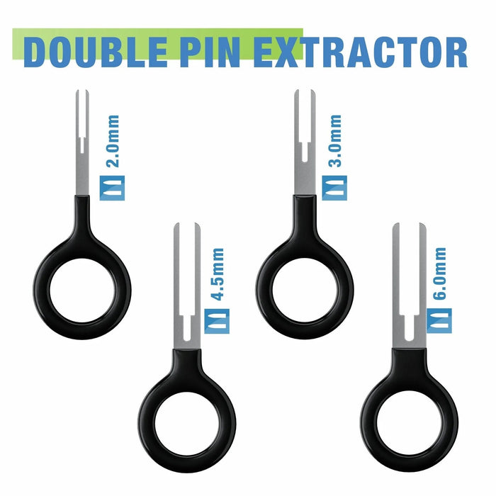 Double pin extractor