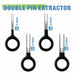 Double pin extractor