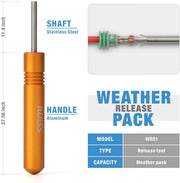 Weather pack relaese