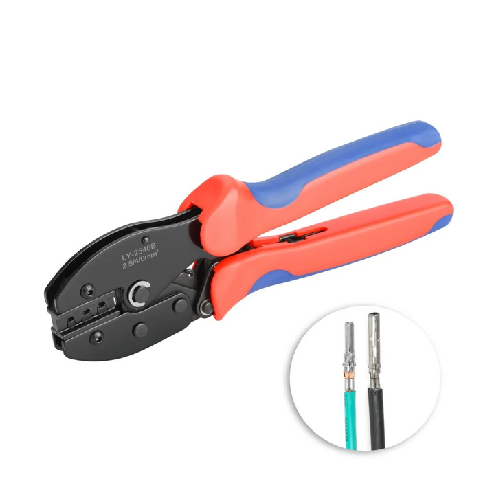 iCrimp Solar PV Cable Crimping Tool for IWS4 Solar Connectors, AWG14-10,2.5/4/6mm²