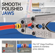 smooth polished jaws