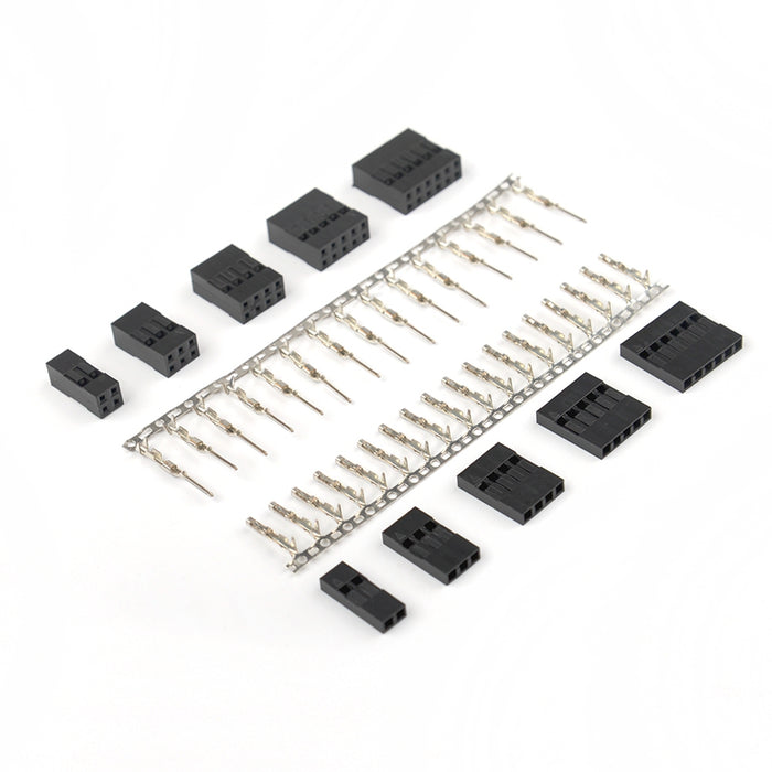 Male Header Socket Dupont Connector Kit 2.54mm Pitch Single Row Male Headers — iCrimp Tools