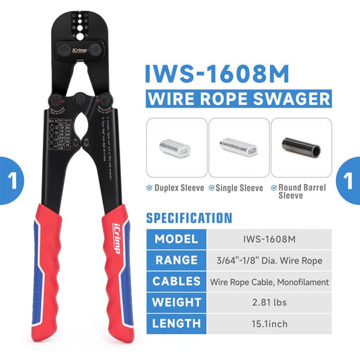 wire rope swager