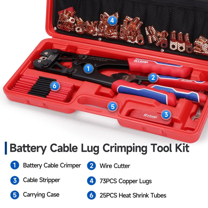Battery Cable Lug Crimping Tool