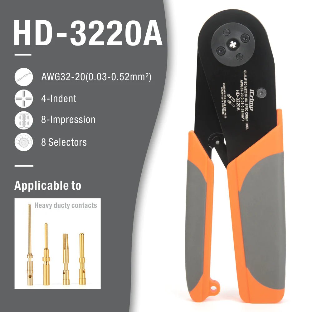 JRready NEW-AS2G Indent Impression Crimping Tool Design According - View #2