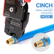 Mode “1” enables precise crimping