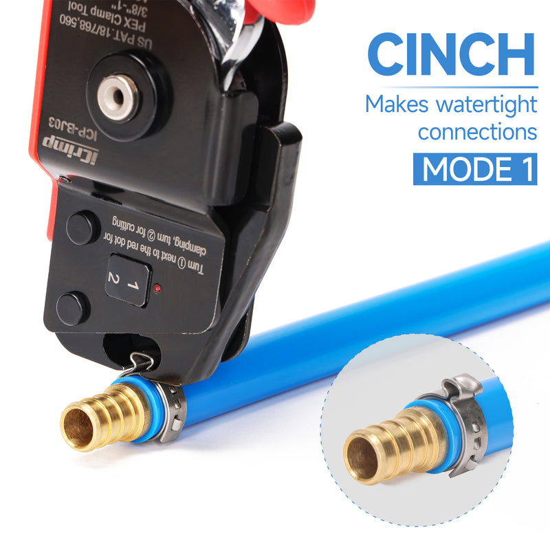 Mode “1” enables precise crimping