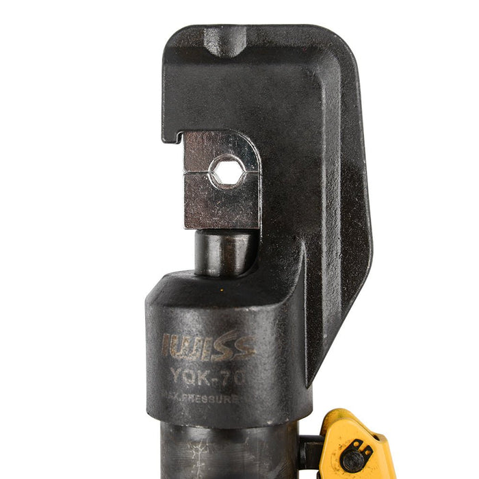 CGOLDENWALL YQK-70 Crimpadora Hidráulica 10T con 9 Matrices de Acero CGOLDENWALL YQK-70 Crimpadora Hidráulica 10T con 9 Matrices de Acero