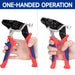 One handed operation