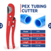 PEX tubing cutter
