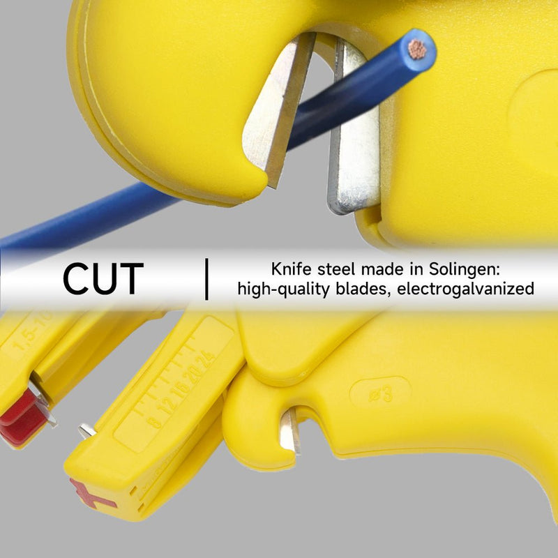 IWE-7S Solar Stripper & Cutting Tool For 1.5-10mm² Common Photovoltaic Cables
