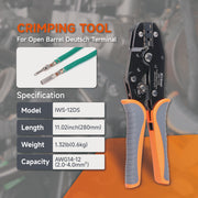 IWS-12DS Deutsch Crimper