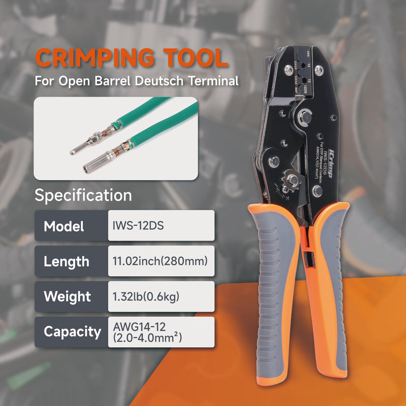 IWS-12DS Deutsch Crimper