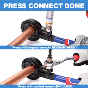 press connect done