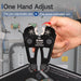 one hand adjust