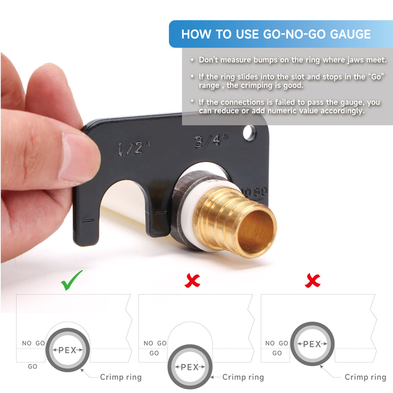 how to use go-no-go gauge