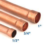 3/8" to 1-5/8" HVAC Refrigeration Tubing