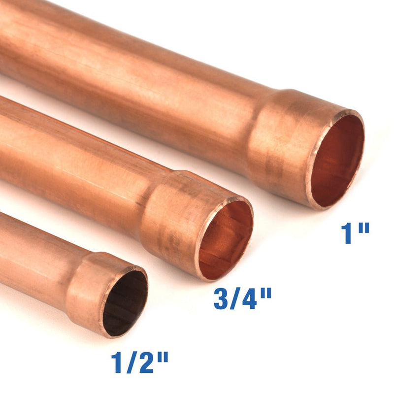 3/8" to 1-5/8" HVAC Refrigeration Tubing