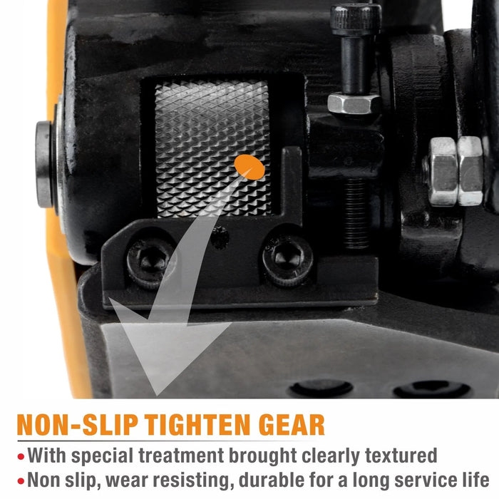 Non-Slip tighten gear