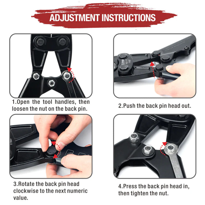 Adjustment instructions