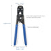 Size of CRP0409 ASTM F2098 PEX SS Clamp Cinch Tool