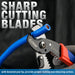 Sharp cuting blades