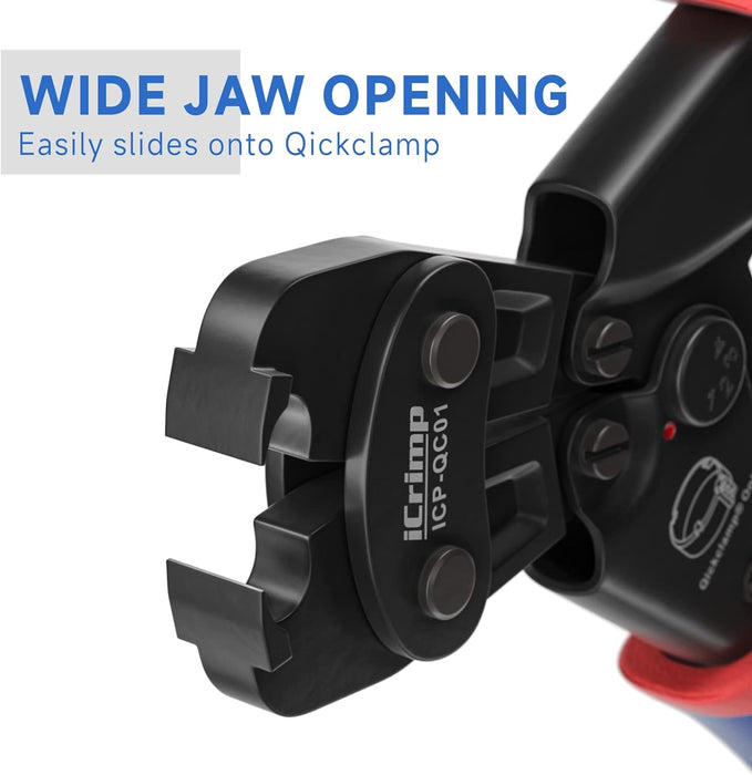 Wide jaw opening
