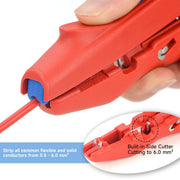 IWISS IWE-300 automatic wire stripper and ferrule crimper