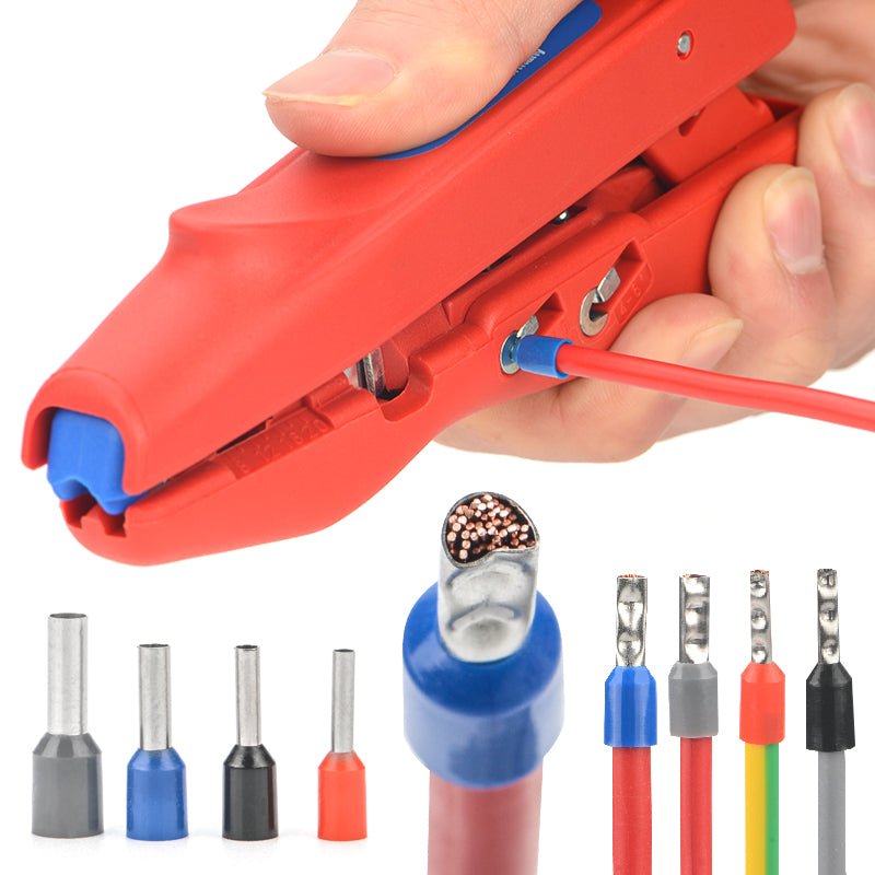 IWISS IWE-300 automatic wire stripper and ferrule crimper